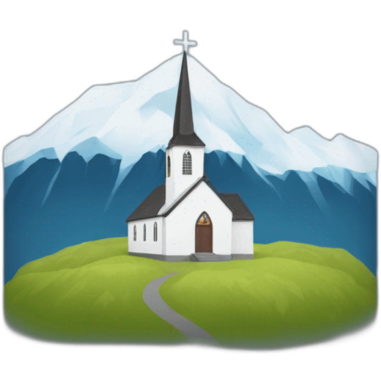 Iceland church emoji