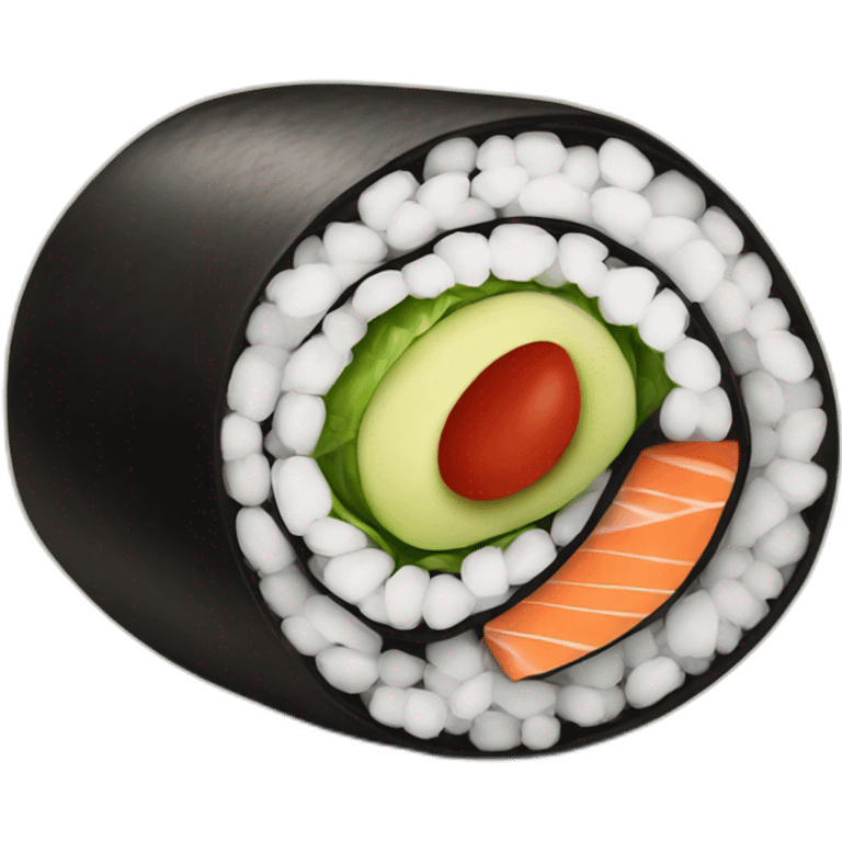 Sushi roll emoji