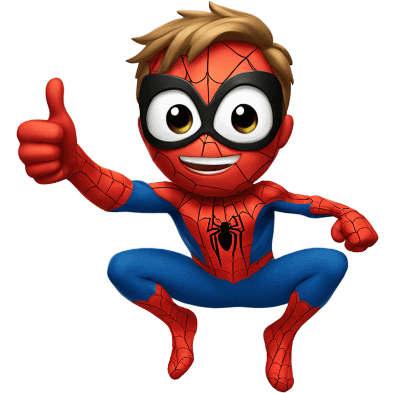 spider-man giving a thumbs up emoji