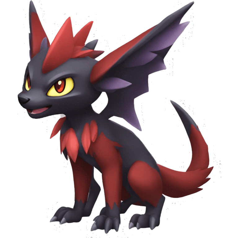 Noivern-Litten-Zoroark full body emoji