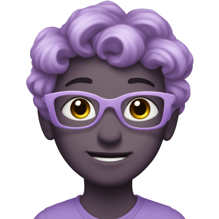 Lilac three sparks emoji