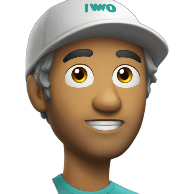 iwo szapar as a surfer emoji