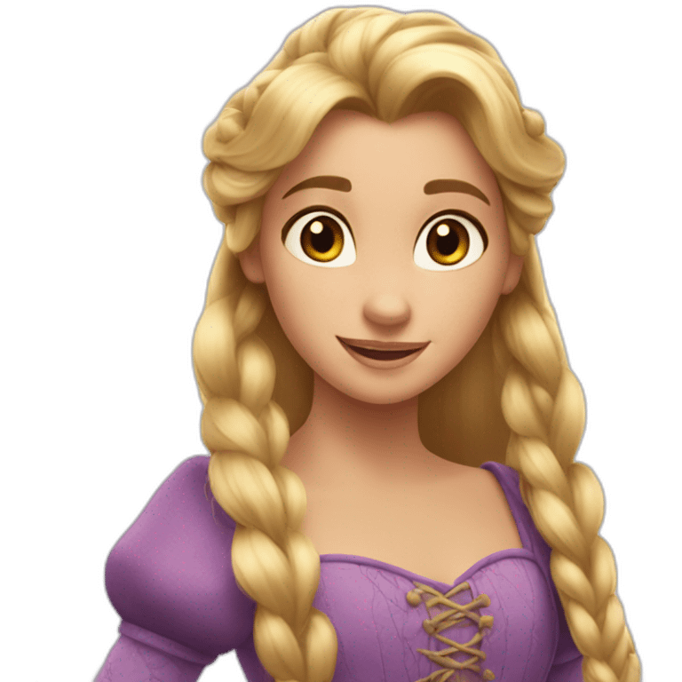 raiponce disney emoji