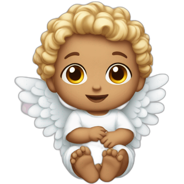 baby angel emoji