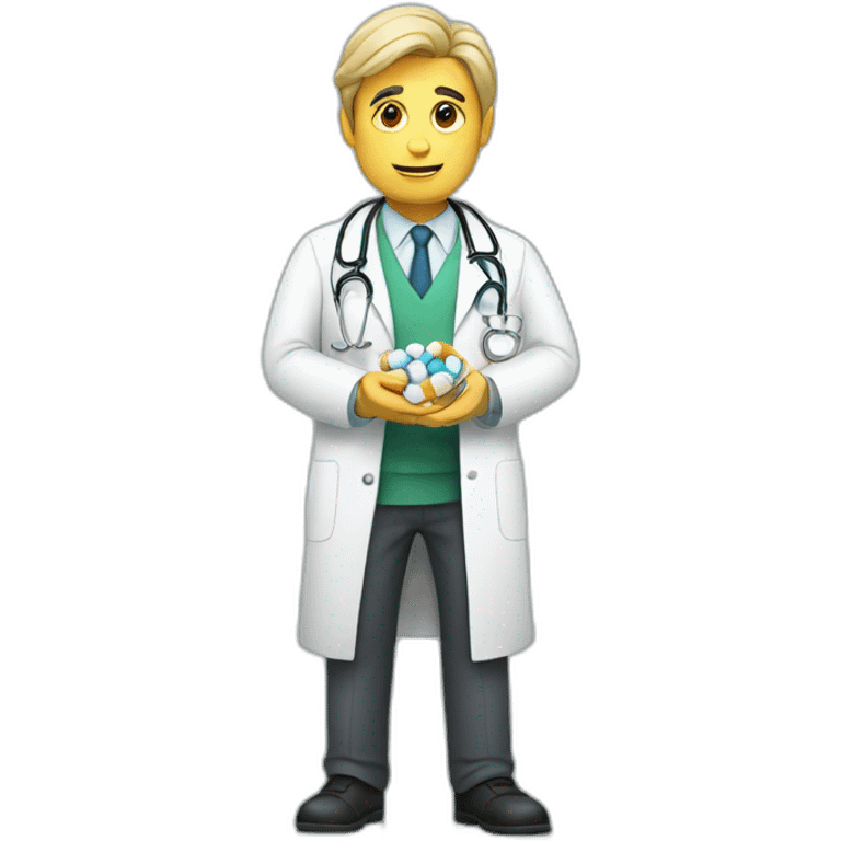 Doctor Offering to much Pills emoji