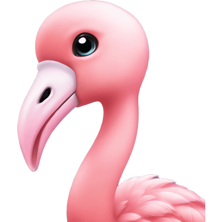 baby flamingo emoji