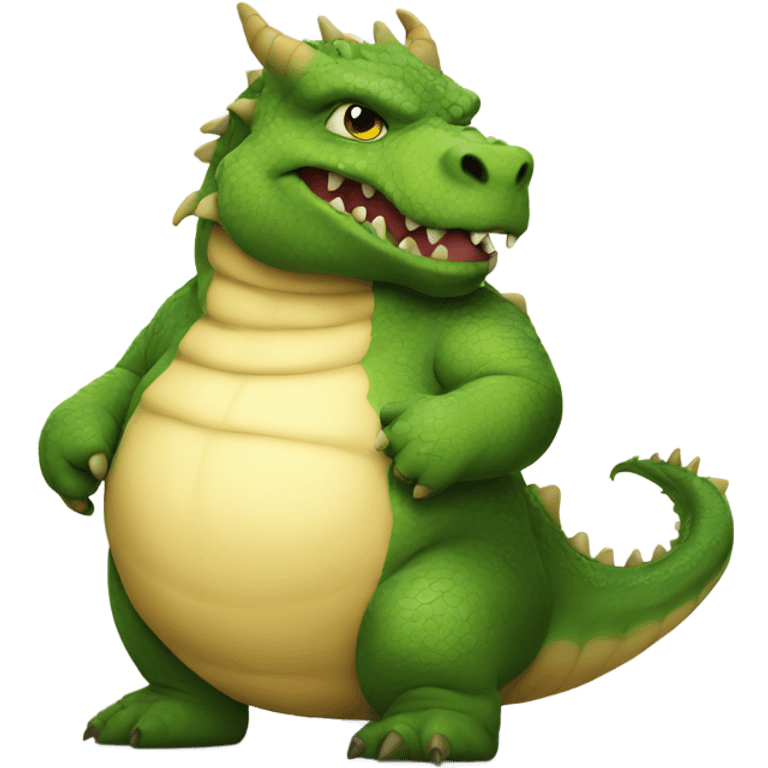 Fat dragon emoji