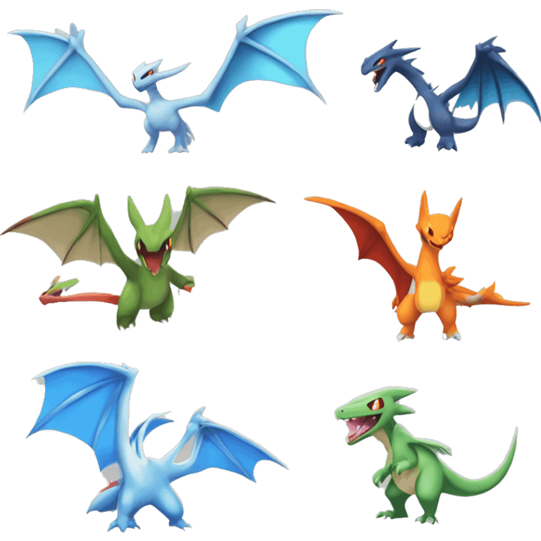  Latios-Silvally-Flygon-Charizard-Fakemon emoji