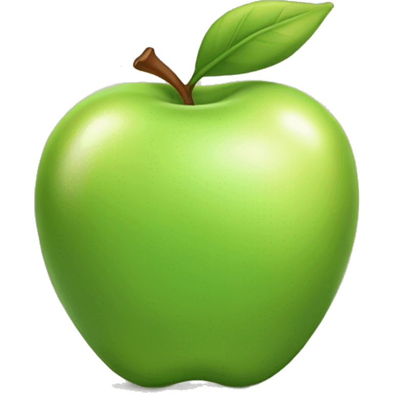 A light green package that says “gold apple” emoji