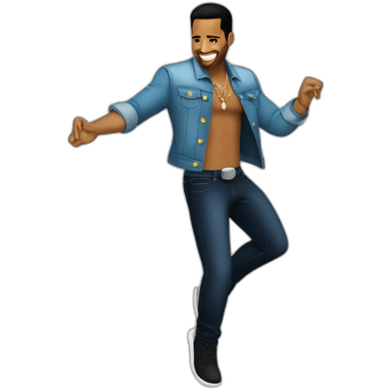 Romeo santos dancing emoji