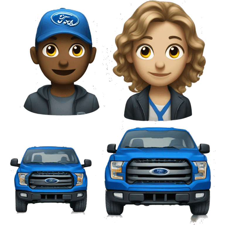 blue ford get emoji