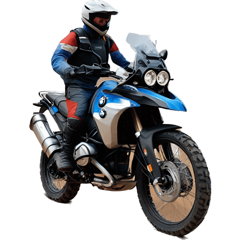 BMW GS f850 off road emoji