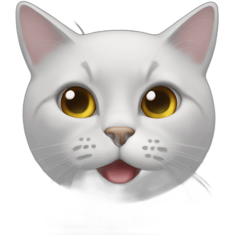 Chat qui boit emoji