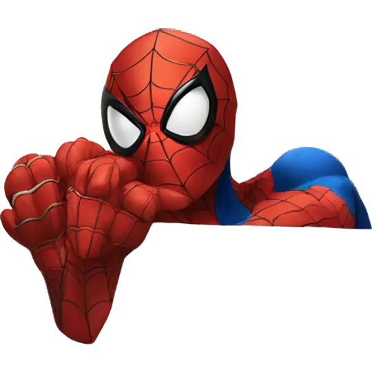 Spiderman emoji