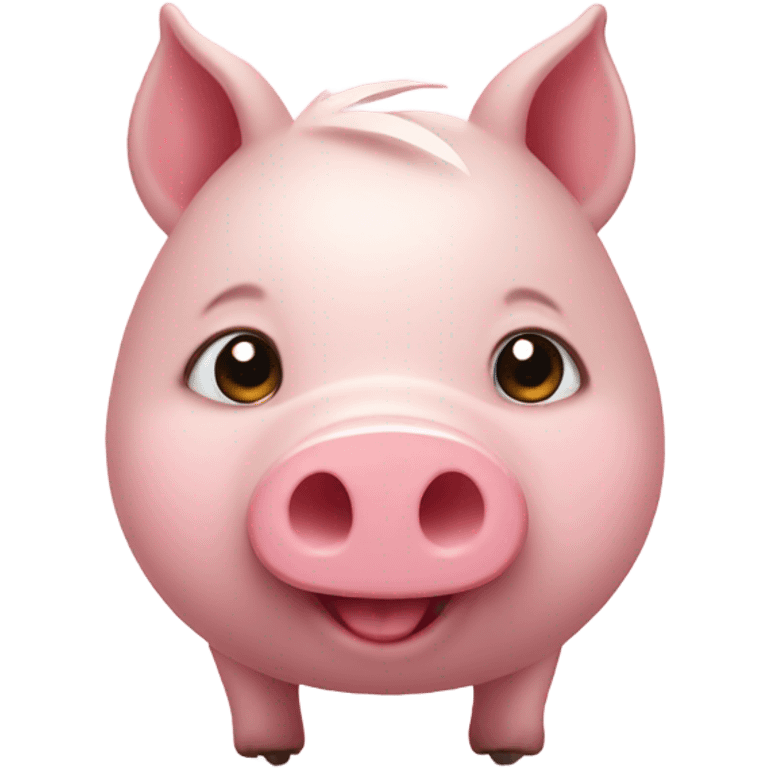 Cute piggy  emoji