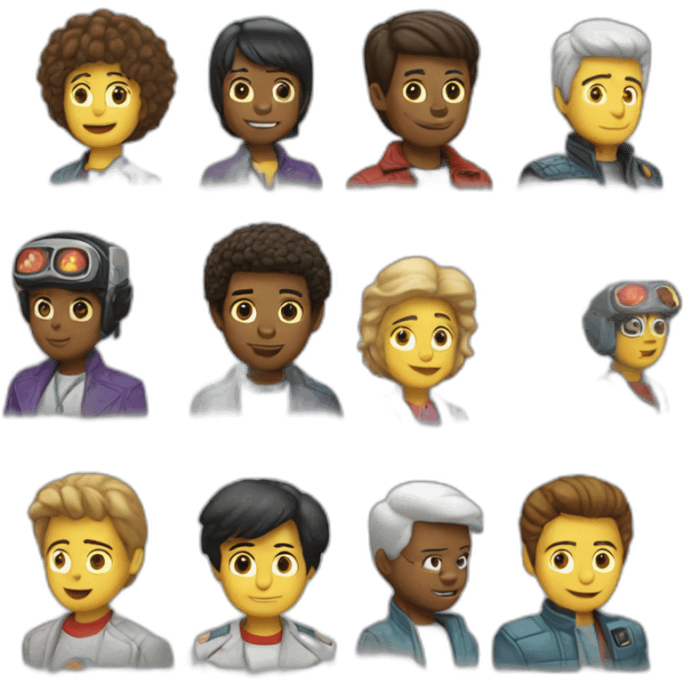 Retour vers le futur emoji