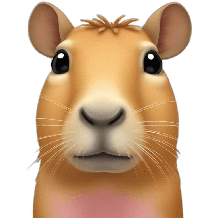 capivara rosa emoji