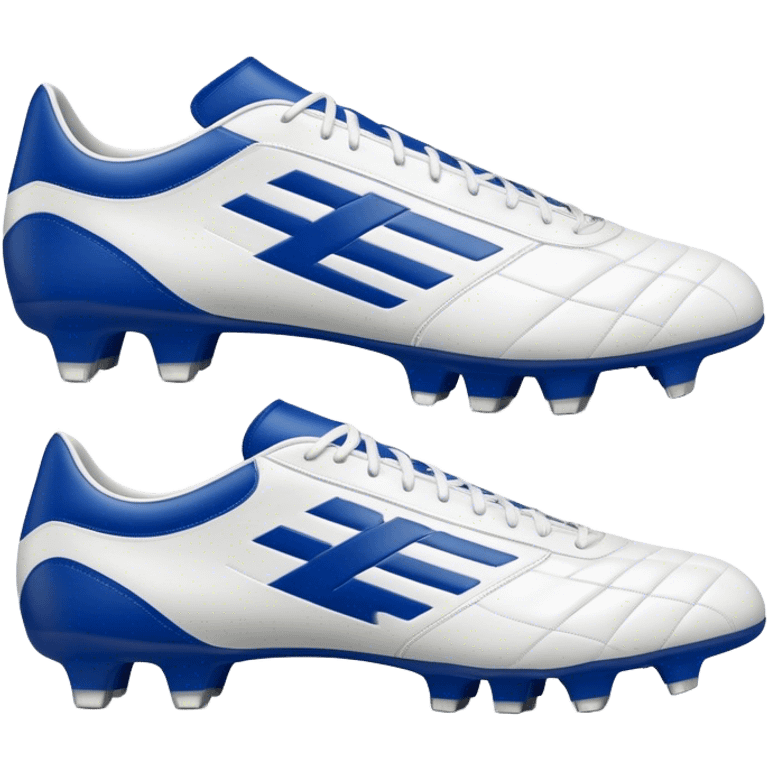 Cinematic Realistic image of a pair of soccer boots featuring finely detailed synthetic and leather textures, vibrant accents and dynamic design elements, illuminated by bright, field-side lighting that captures their sporty essence emoji