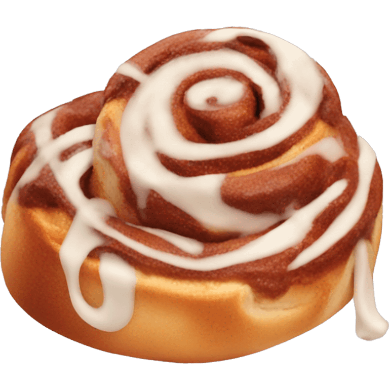 Redvelvet flavored cinnamon roll  emoji