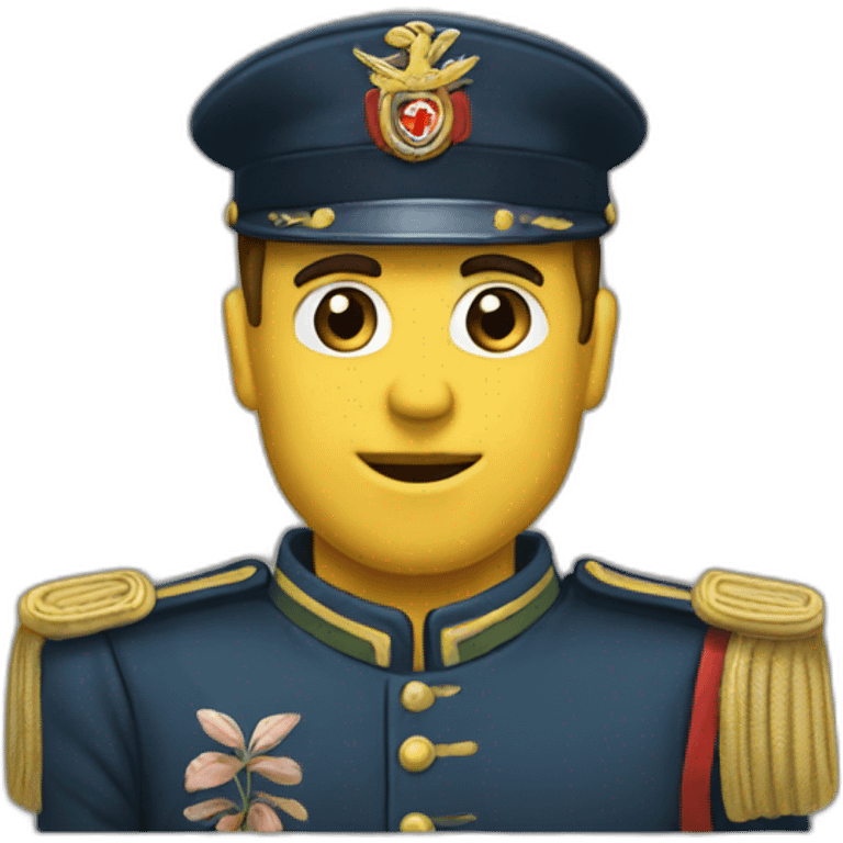 Salut militaire emoji