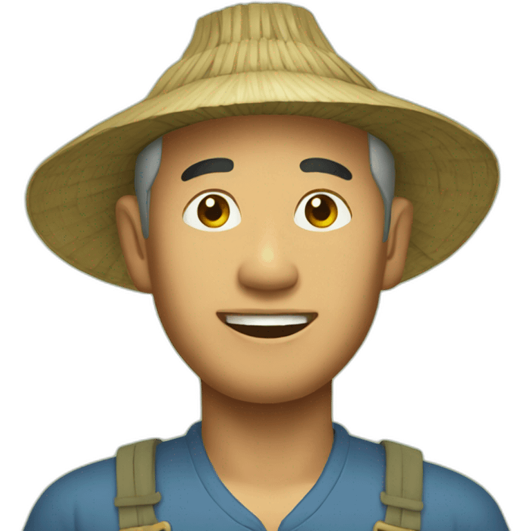 vietnamese farmer emoji