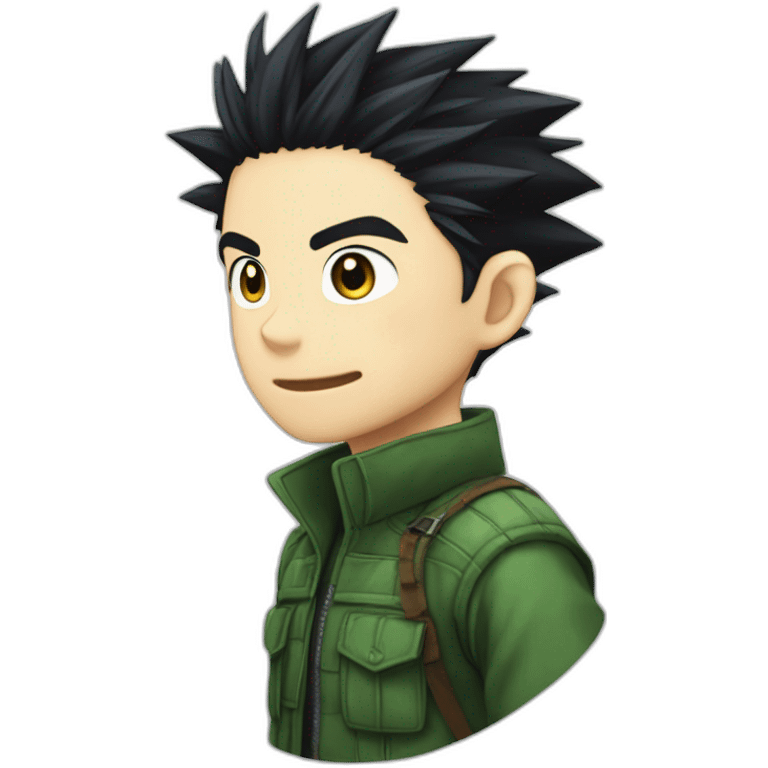 hunter-x-hunter-gon-freecss-black-hair emoji