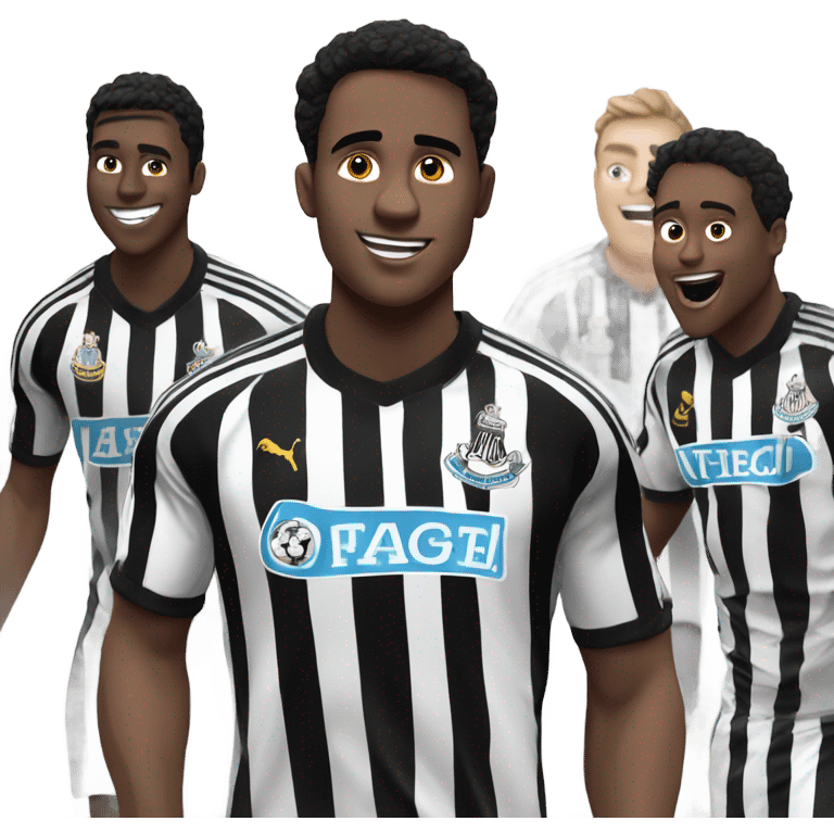 Newcastle united emoji