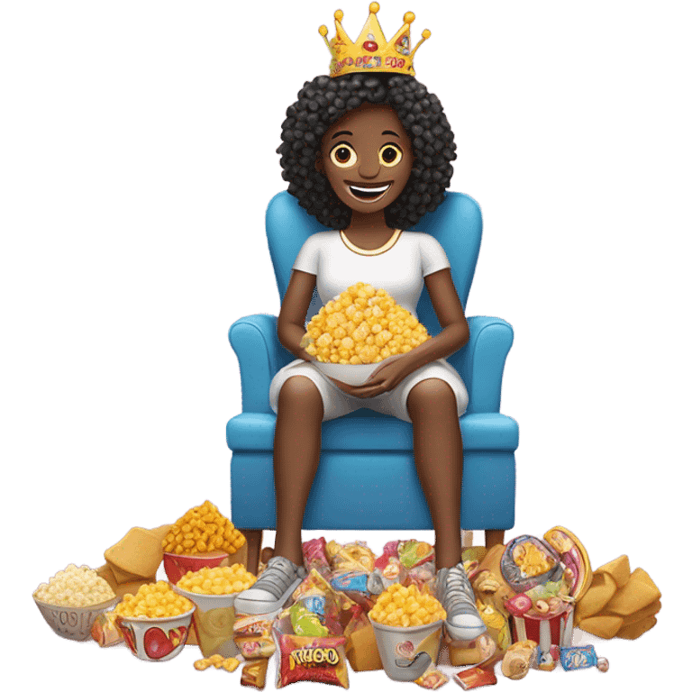 Snack queen  emoji