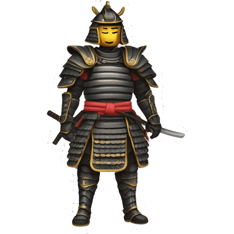 Samurai armor aura emoji