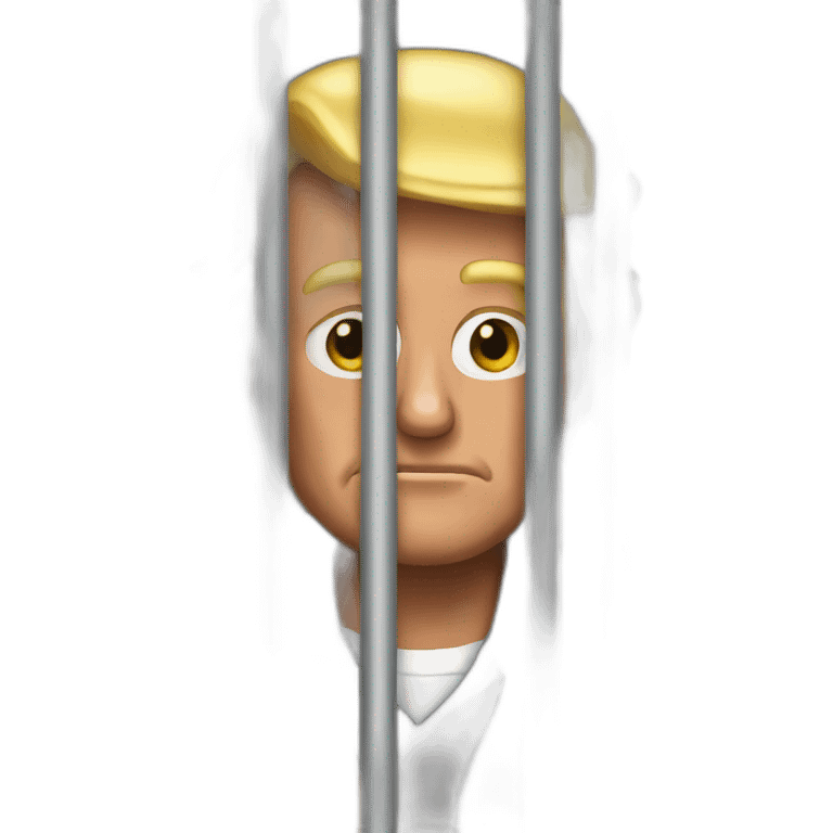 trump in jail emoji