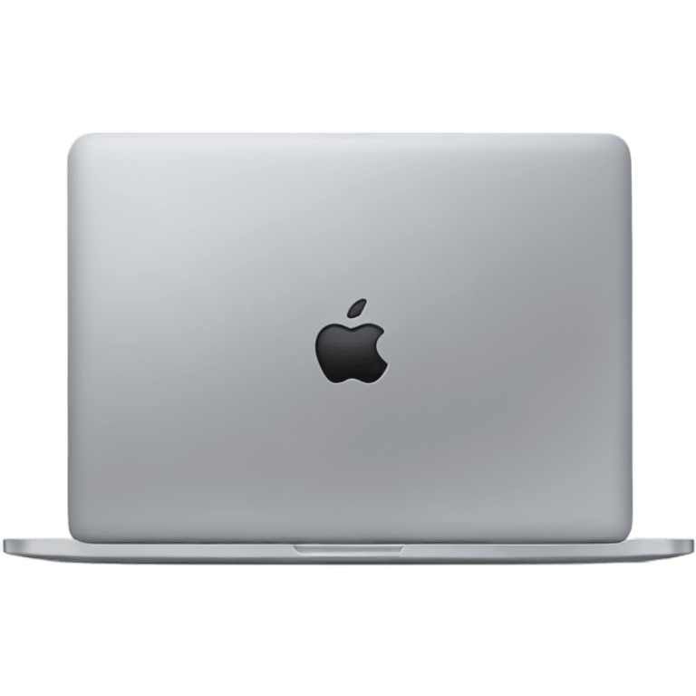 a macbook laptop emoji