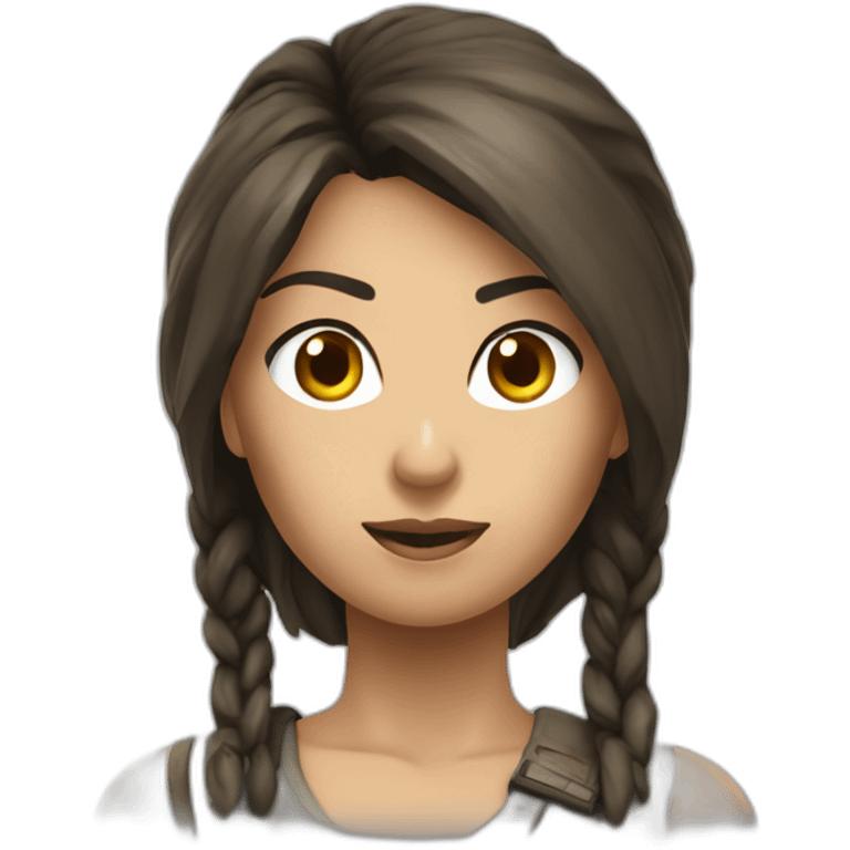 Tomb Raider emoji