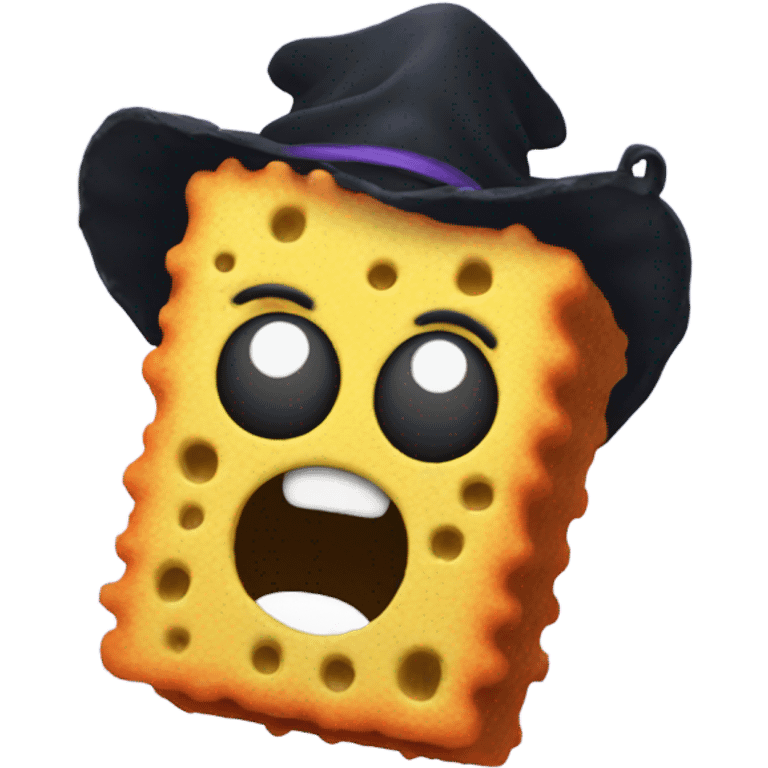 spooky sponge emoji