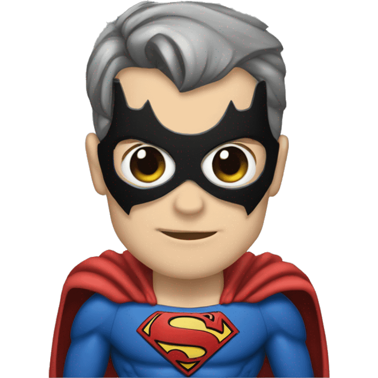 spiderman batman superman emoji