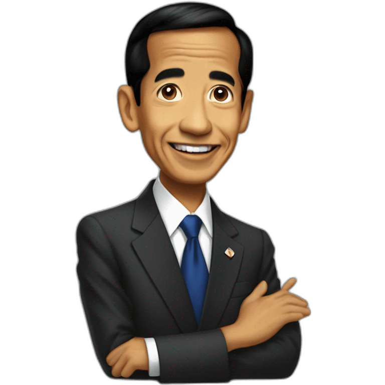 jokowi dodo president of indonesia emoji