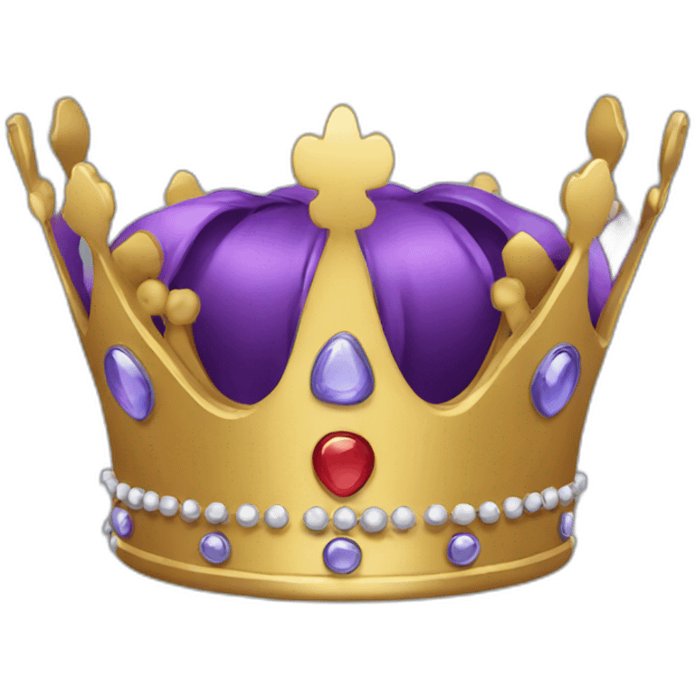 a crown emoji