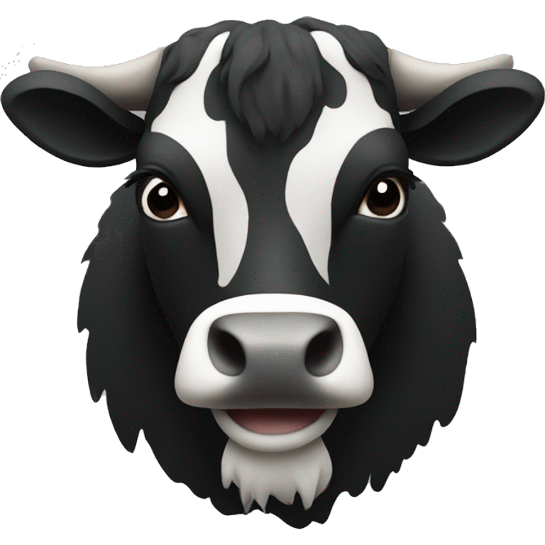 Black Steer logo emoji