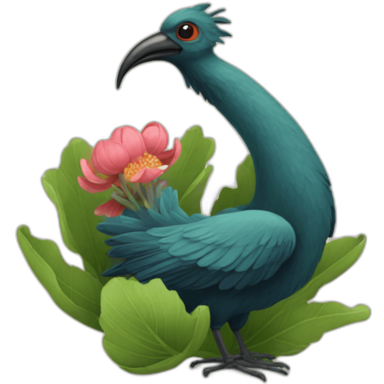 opium bird emoji