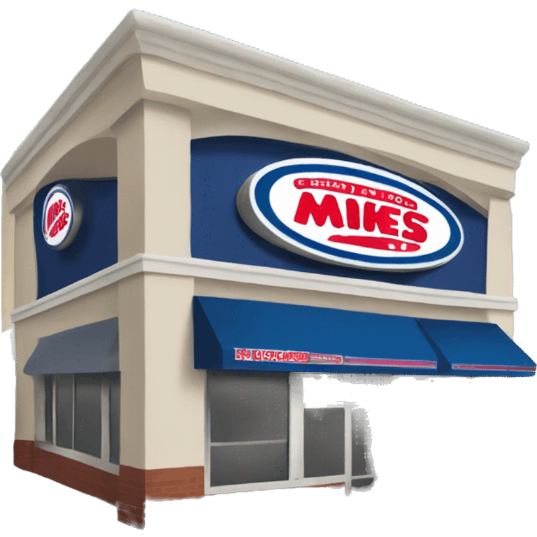 Jersey Mikes Resturant building emoji