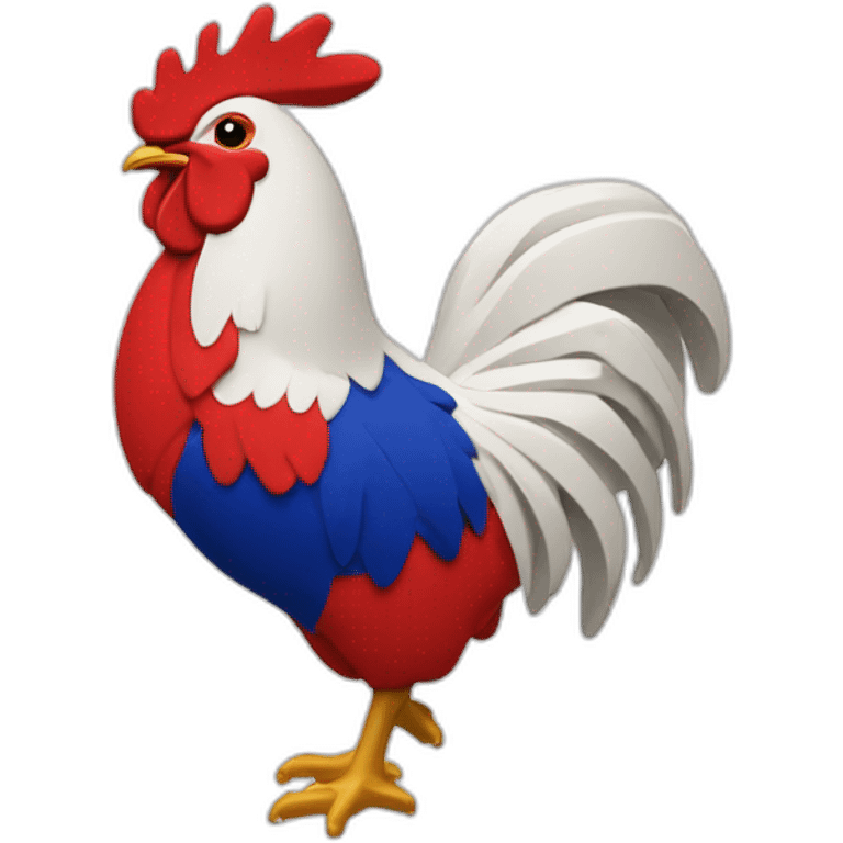 Logo Coq rouge de l’équipe de France de rugby emoji