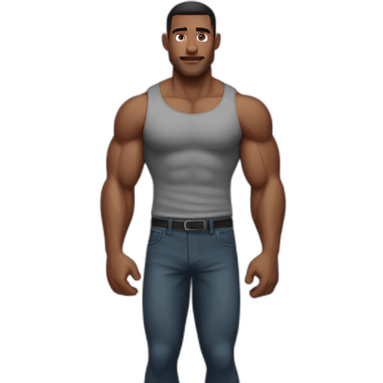 muscular man emoji