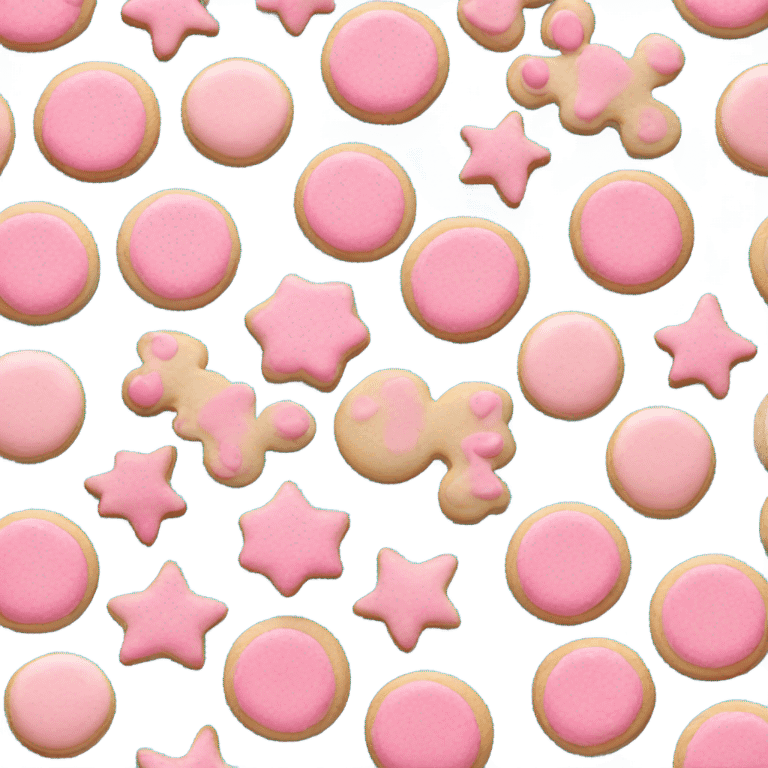 pink sugar cookies emoji