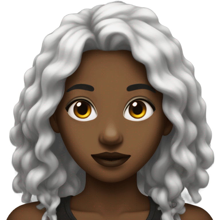 beast in black girl emoji