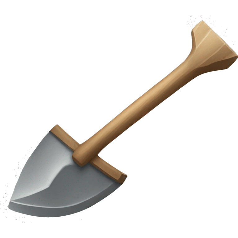 white mining pickaxe emoji