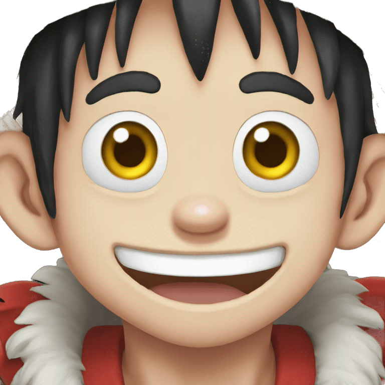 Monkey.D.luffy étonne  emoji