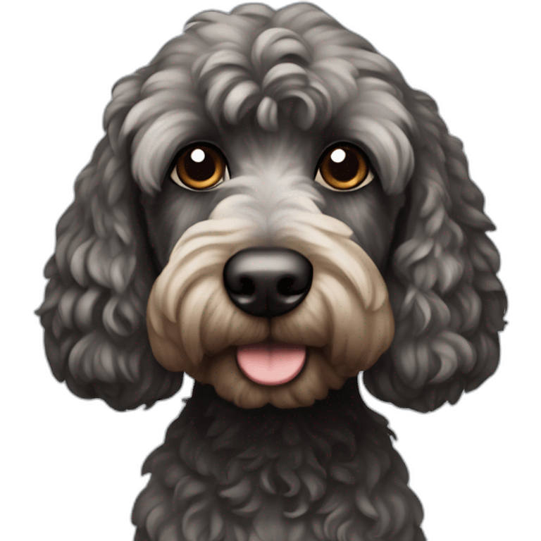 Black-Cockapoo emoji