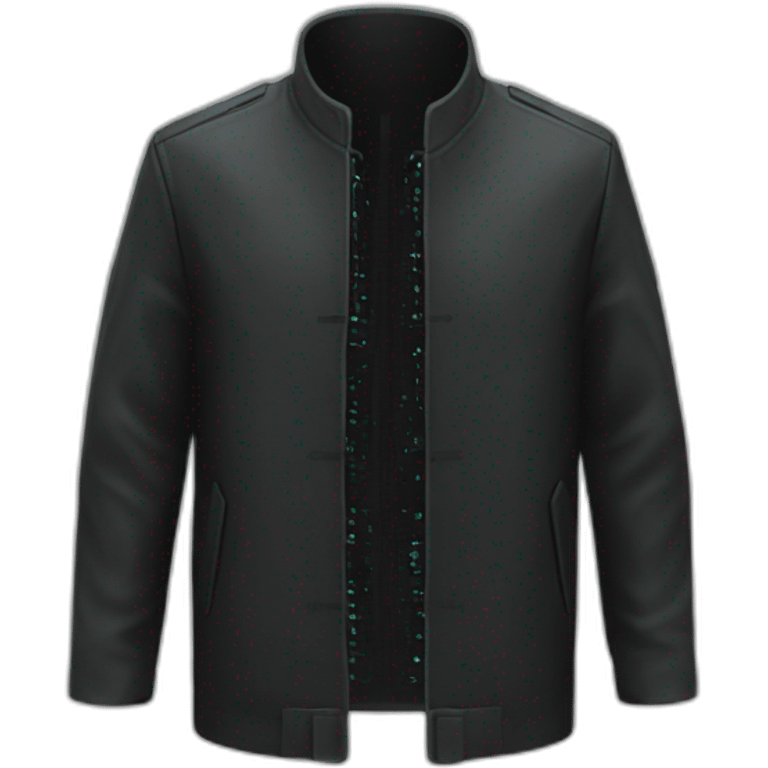 matrix style jacket emoji