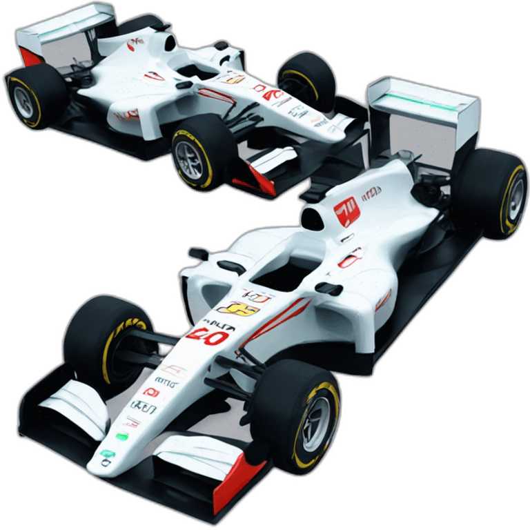 2O22cformula one car emoji