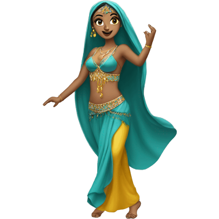 Arab belly dancer  emoji