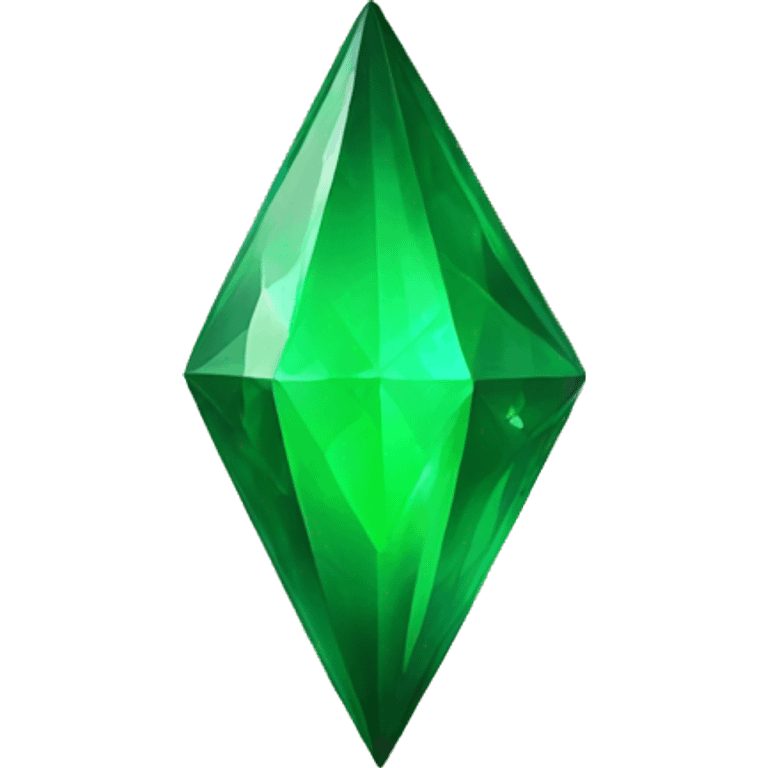 the sims green gem emoji